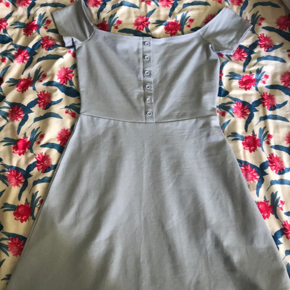 Blue dress